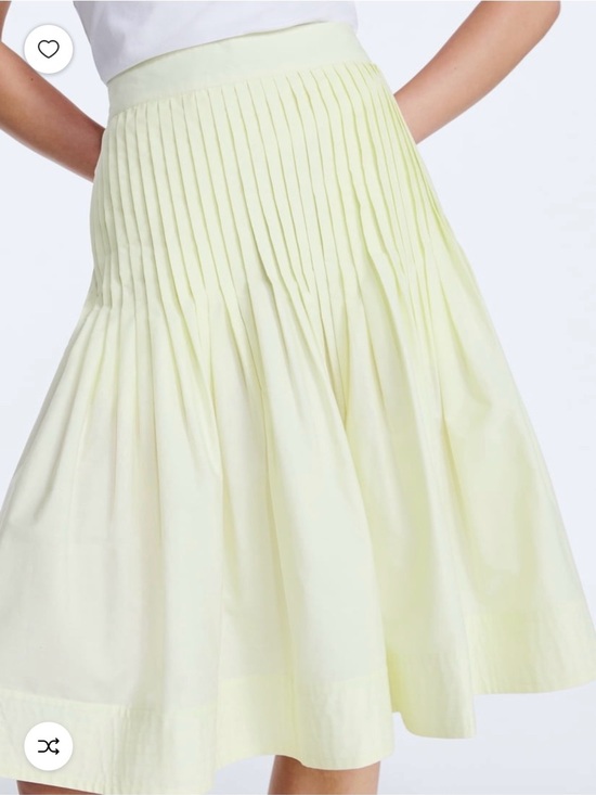 Free Assembly Dresses & Skirts - Womens knee high skirt light yellow